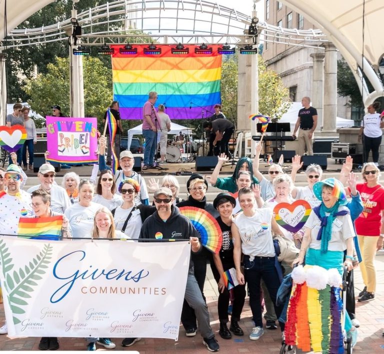 Givens Communities Sponsor Blue Ridge Pride Festival Givens Gerber Park