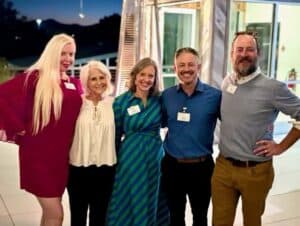 The Givens Foundation staff, from left, JoAnn Lindfors, Kristine Buckwalter, Amy Renigar, Brian Guengerich and Joey Abel. Not pictured, Leanne Skipper