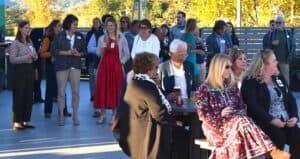 Guests enjoyed a spectacular rooftop setting, delicious food and incredible music